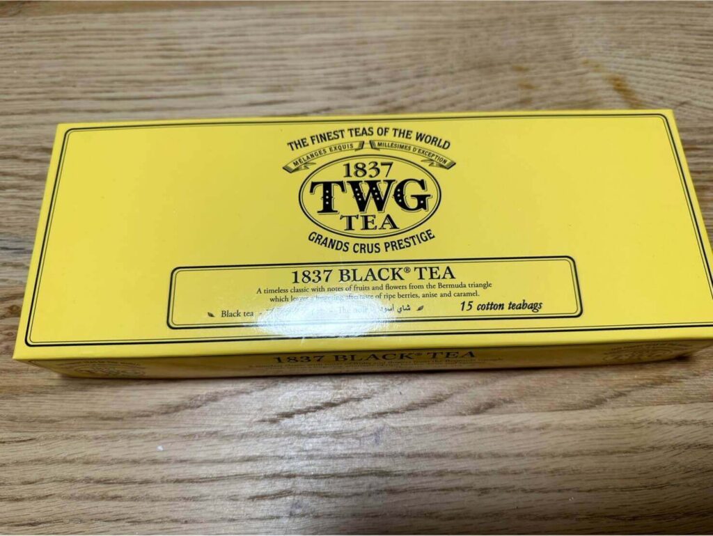 TWG ブラックティー 口コミ